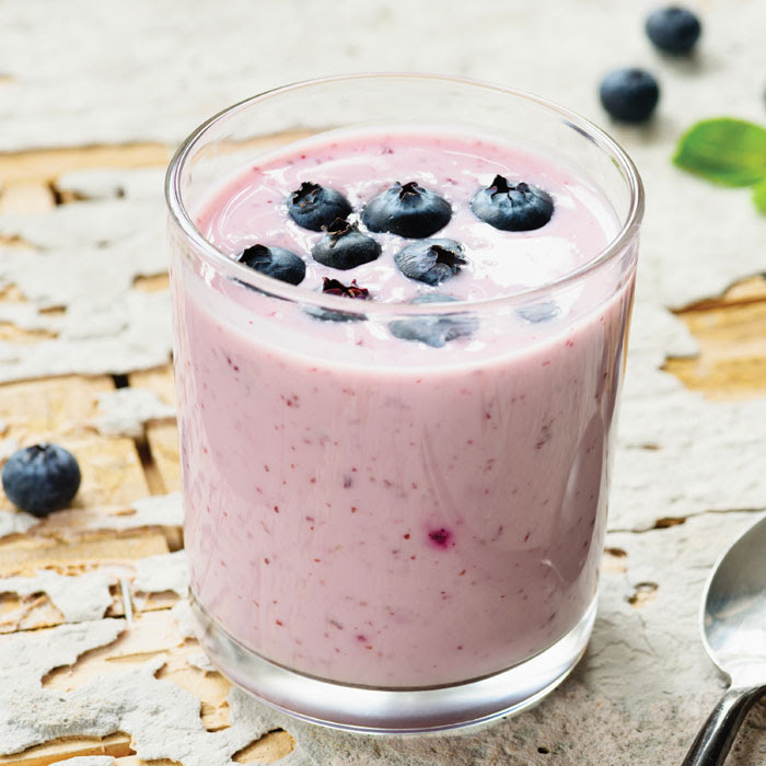 Berry-Blue Protein Shake Recipe
